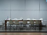 long table with Eiffel chair inside room