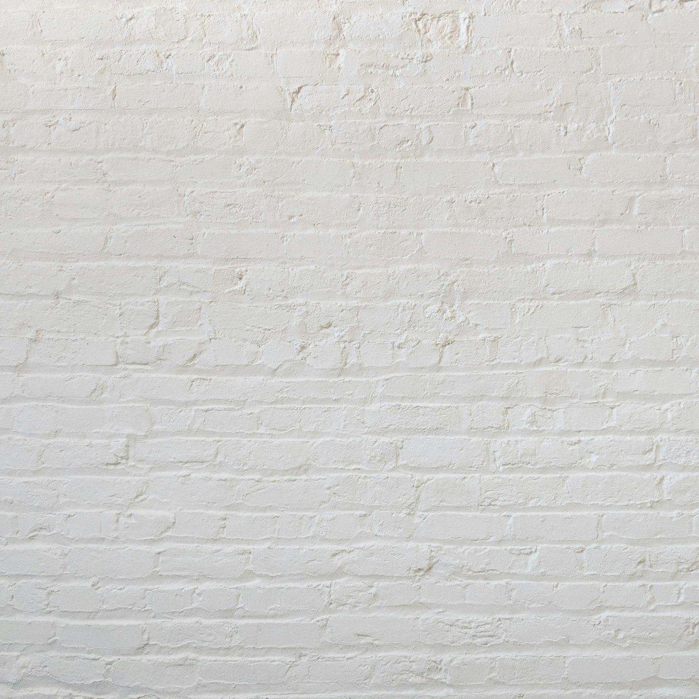 white brick wall